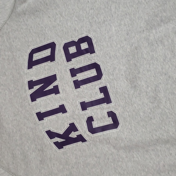 Brunette The Label The "KIND CLUB" Big Sister Crew Neck Sweatshirt | Pebble Grey - Picture 7 of 12